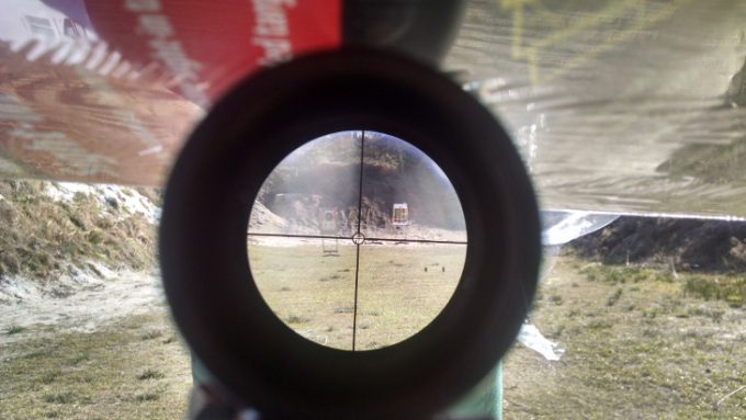 Bushnell Banner Dusk & Dawn Circle-X Reticle Riflescope