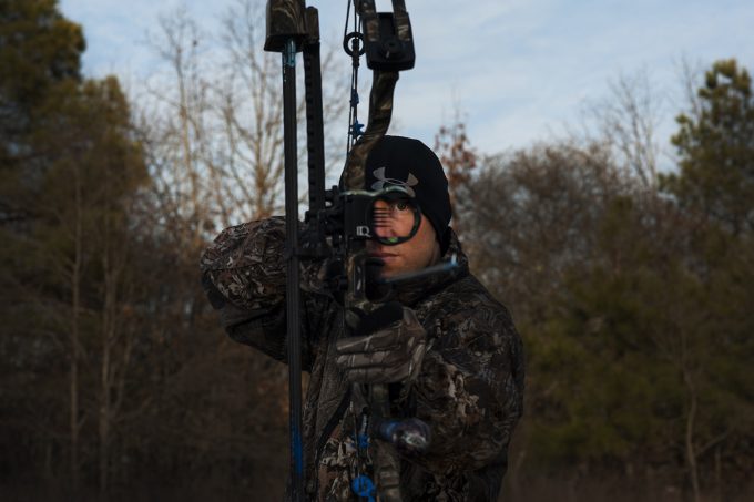 bow hunting with rangefinder