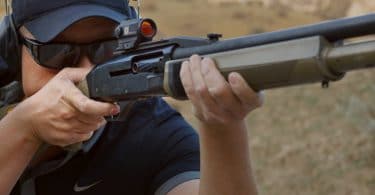 Red dot sight for shotguns