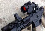 Red dot sight on AR
