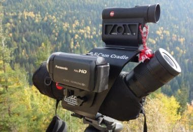 Spotting scope with rangefinder