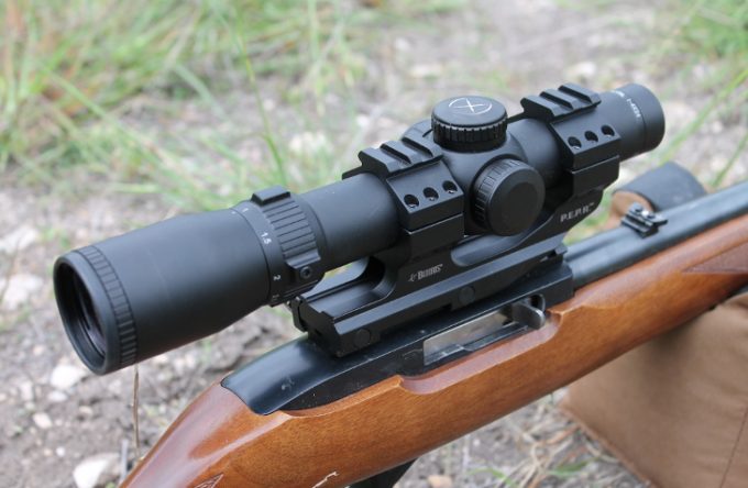 Tactical scope for rifle