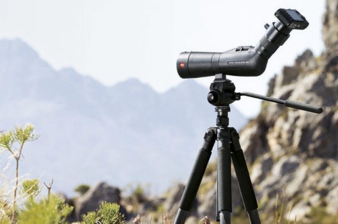 spotting scope nature view