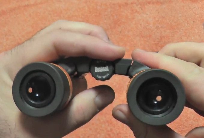 Grylls binoculars closeup