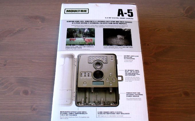 Moultrie a5 packaging