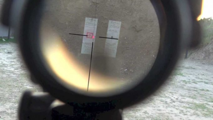 Trijicon ACOG Scope view