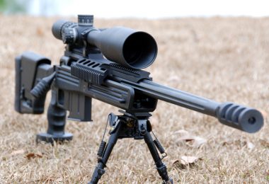 Long range rifle scope