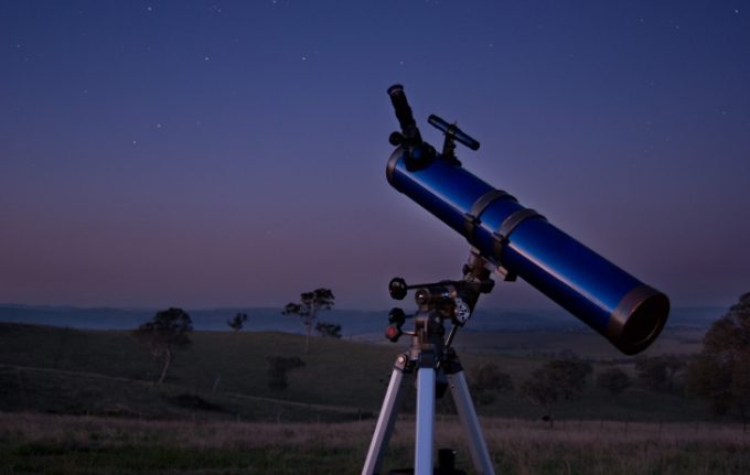 Telescope with good resolving power