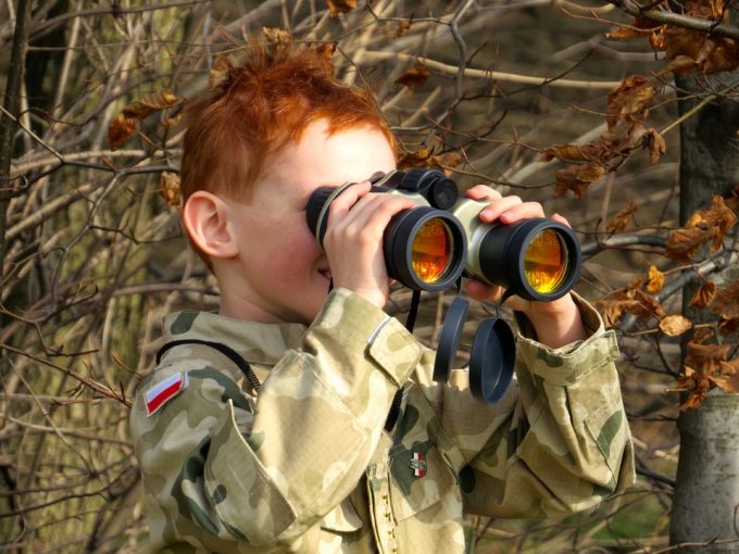 The Military Uniform Child Binoculars