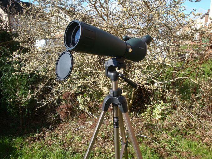telescope on a tripod