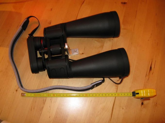 binocular size