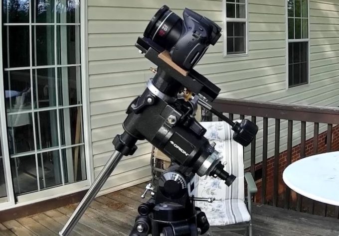 equatorial telescope mount