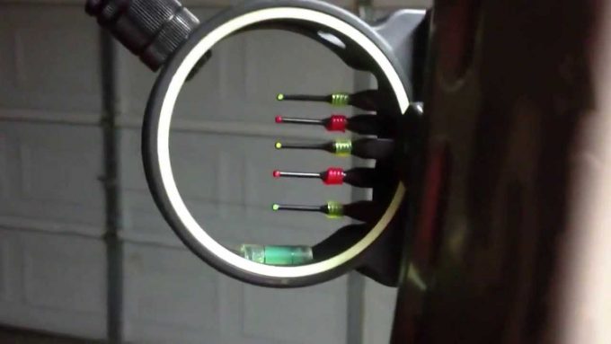 five pin bow sight