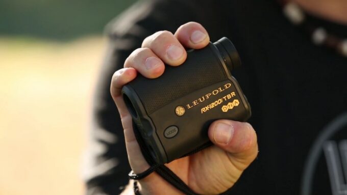 leupold rangefinder in hand