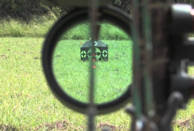 view through bow sight