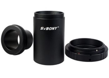 SVBONY Fully Metal 1.25 T Adapter and T2 T Ring Adapter