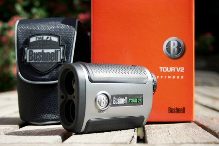 Bushnell Tour V2 Glossy White Télémètre Golf édition limitée