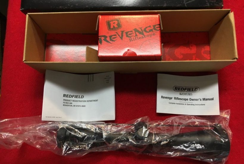Redfield Revenge Packaging